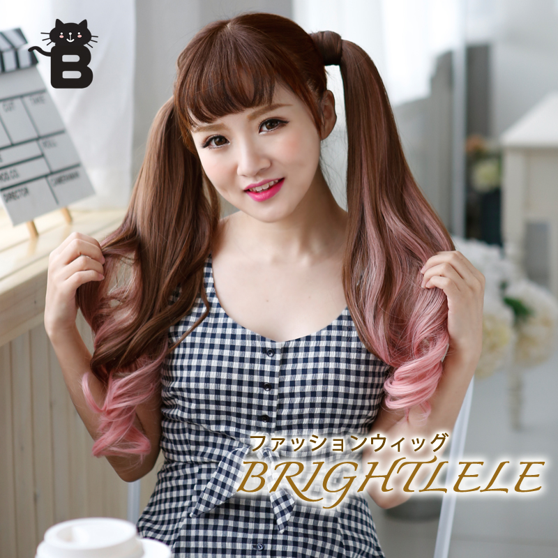 超萌日本正品双马尾原宿梨花绑式