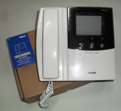 HCS-100可视对讲NEC楼宇对讲可视门铃室内机（保全型）