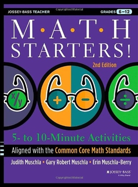 【预售】Math Starters: 5- To 10-Minute Activities Aligned