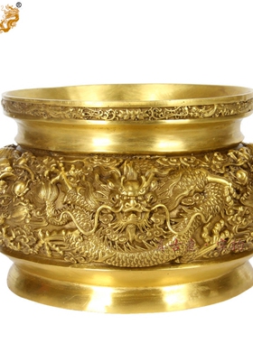 真古意纯铜德龙特大号专用品香炉