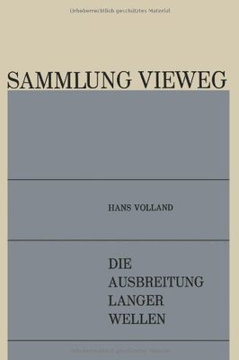 【预售】Die Ausbreitung Langer Wellen