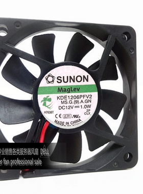全新原装正品建准SUNON 6010 12V1.0W KDE1206PFV2 风扇