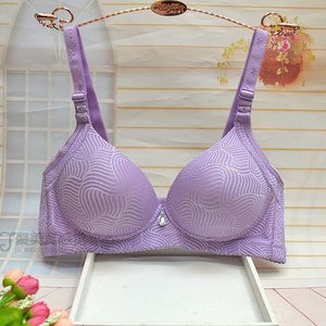 2包邮莎兰美内衣女舒适无钢圈B杯薄妈妈文胸中年无骨胸罩不勒42码