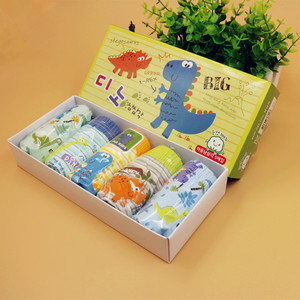 韩版儿童纯棉三角内裤高档男童学生全棉A类学生小中大童宝宝