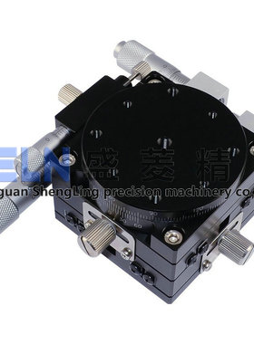 售LS/LSP/40/60/-LM/XYR轴旋转微调滑台交叉导轨型手动位移平台