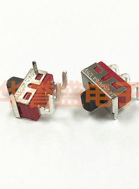 台湾兴瀚 SH salecom 拨动 滑动开关 TS-13P-A1-2-Q 侧插 3脚2档