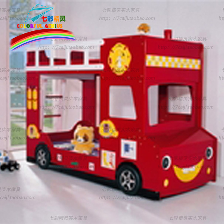 七彩精灵欧式儿童家具儿童床 汽车床 上下双层子母高低床 巴士床|ruв категории жилой мебели, кровать класса, детская кровать - от Buy2taobao.com для оказания профессиональной услуги покупки агента Taobao