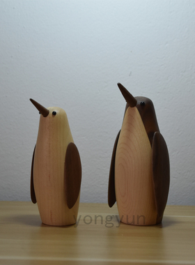 丹麦创意礼物可爱风企鹅手工艺品