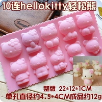 Hello kitty, акриловая форма, пищевой силикон, DIY
