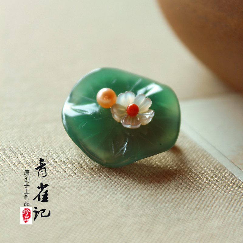 Broche femme en Nacre - Ref 1172235 Image 1