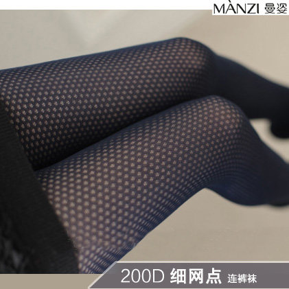 曼姿 提花连裤袜春秋打底女丝袜 6837 6867 46203 46226 46141
