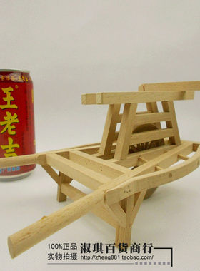 老辈怀旧独轮车复古风农具装饰品