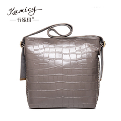 2015 winter tide handbags fashion handbags ladies bag crocodile pattern simple shoulder bag bulk