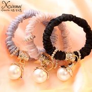 Xin Mei imitation Pearl set of 3 string flower head band hair flower hair accessories hairpin hair clip