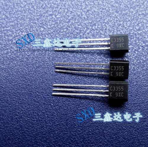 全新原装进口高频管 调频发射小功率管C3355 2SC3355 TO-92 进口质量比国产强