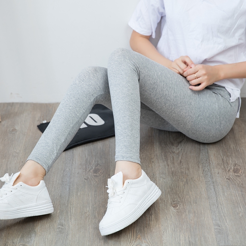 Spring and summer Pilling Leggings Thin section Large pure cotton Tight fitting Elastic force Show thin Ninth pants Korean Edition lengthenin the Women's clothing/Boutique , Pants , Leggings  category - from Buy2taobao.com to provide professional Taobao agent buy service
