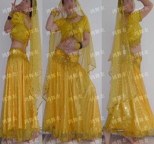 民族服装 演出服装 印度舞 印度服装 鸿舞衣印度1423舞蹈服装