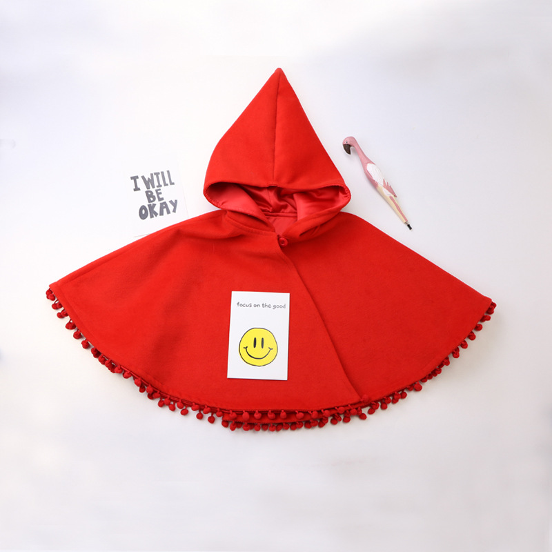 Cape pour fille en cachemire - Ref 2157301 Image 4