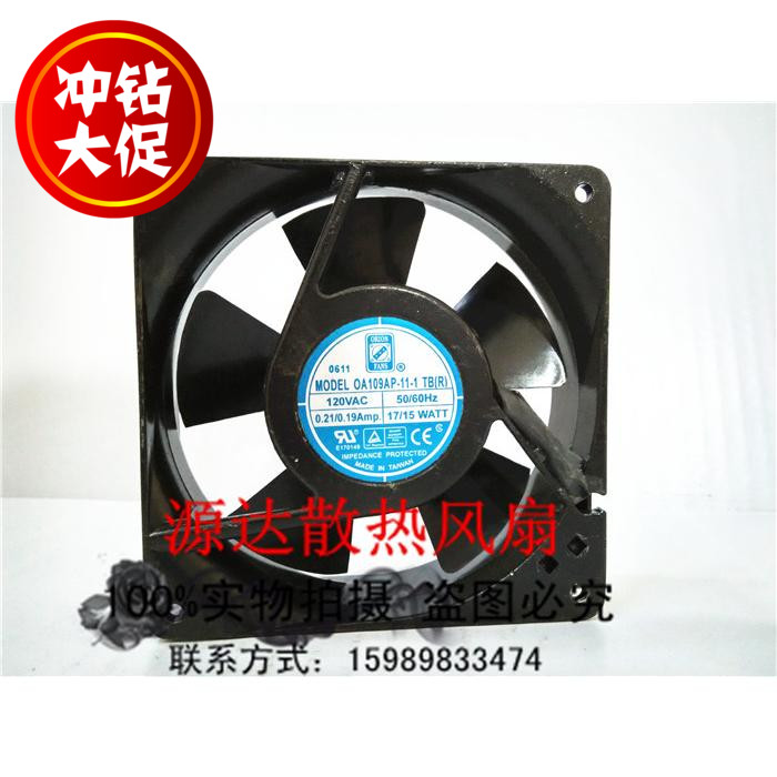 OA109AP-11-1TB 全新原装Orion Fans 110/120VAC 轴流风扇