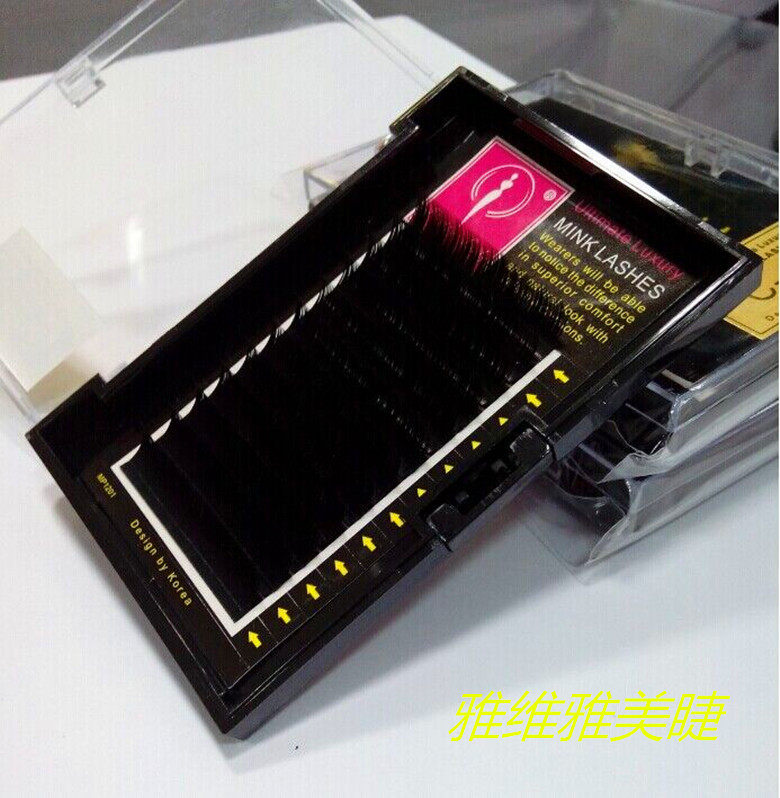 嫁接睫毛月影佳人 蚕丝蛋白质睫毛 星级睫毛 黑色 粗0.15