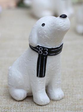 树脂狗动物家居工艺品电视柜名犬