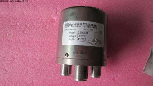 ducommun 3SN2L34 SP3T DC-10GHz 2000W 28V N高功率射频同轴开关