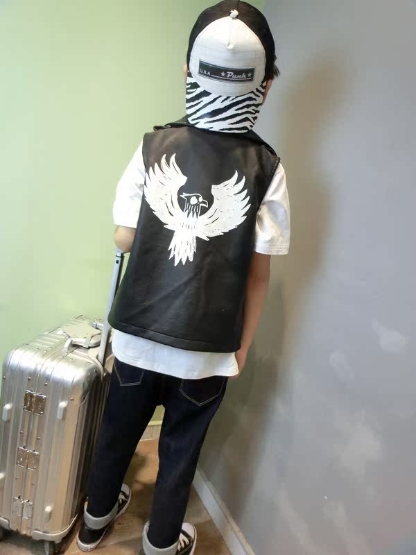 Gilet enfant en cuir - Ref 2070198 Image 5