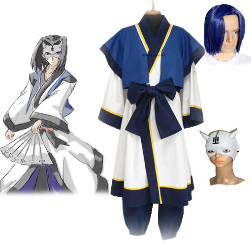 传颂之物哈克奥罗和服动漫cosplay男装/面具/假发套装定做
