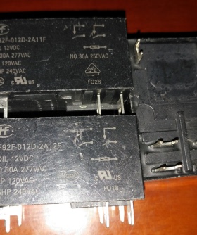 HF92F-012D-2A11F-12VDC继电器HF92F-012D-2A12S 两种通用