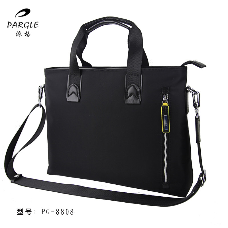 派格手提公文包文件包文件袋 男士商务会议公务包单肩包8808
