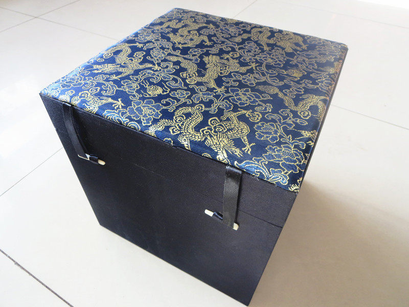 高档锦盒大号茶壶茶叶罐古董木雕玉器瓷器大摆件佛像工艺品包装盒