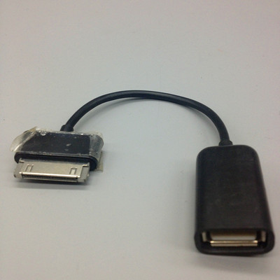 适用于三星平板P739P7300P3110P5110N8010U盘鼠标读卡器转接OTG线