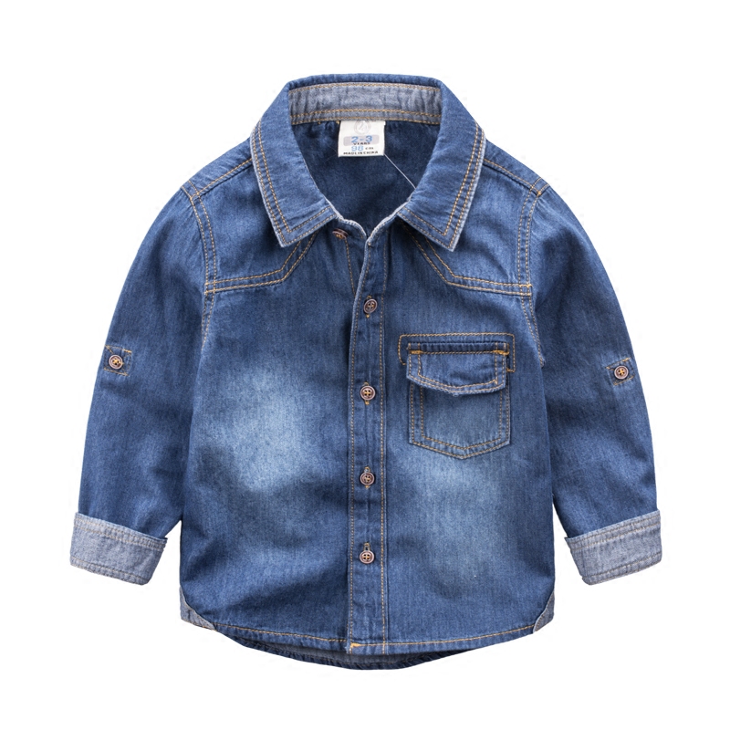 Chemise garcon à manche longue - Ref 2073600 Image 1