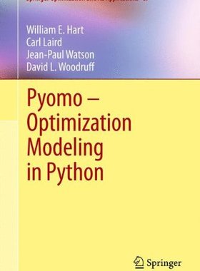 【预订】Pyomo Optimization Modeling in Python