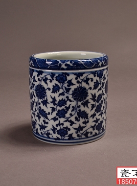 景德镇笔筒仿古风文房四宝摆件