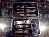 美甲工具不锈钢修指甲套装 指甲刀礼品指甲剪指甲钳9件套 包邮