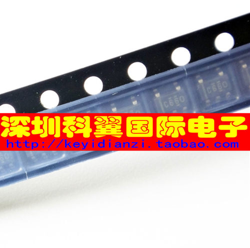 SN74LVC1G66DCKR 丝印C6 贴片SC70-5 单路模拟开关  进口全新原装