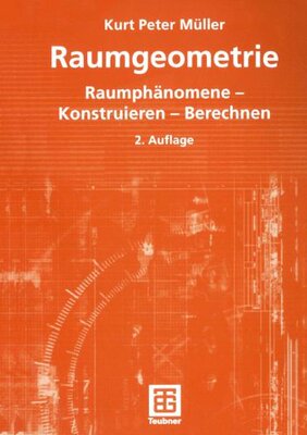 【预售】Raumgeometrie: Raumphanomene Konstru...