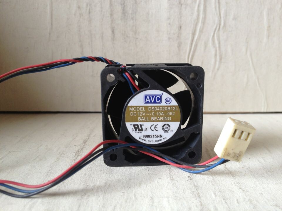 台湾奇宏AVC散热风扇 DS04020B12L DC 12V 0.10A 4020 CPU风扇 电脑硬件/显示器/电脑周边 散热器/风扇 原图主图