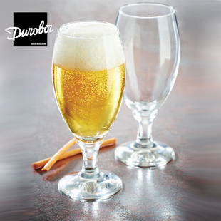 矮脚啤酒杯果汁奶昔玻璃杯 水杯柠檬水杯 原装进口比利时生啤杯