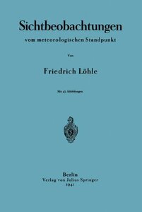 【预订】Sichtbeobachtungen Vom Meterologisch...