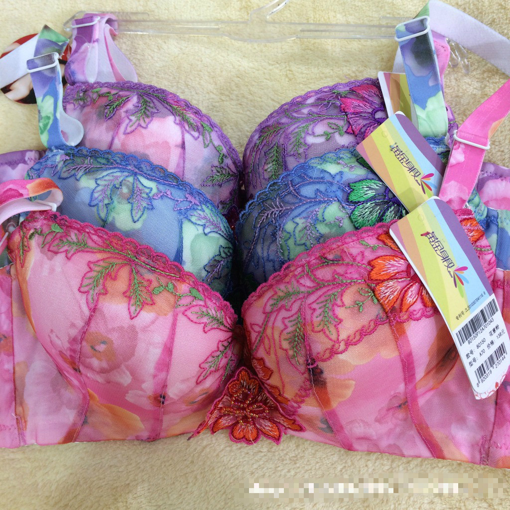 正品**身段厚杯80150三排扣聚拢文胸内衣