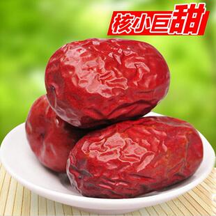 新枣河北特产阜平红枣大枣2500g礼品装送礼佳品全国包邮熬粥小核