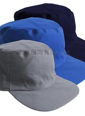 工作帽防尘劳保工厂车间帽定做