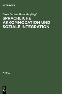 【预售】Sprachliche Akkommodation Und Sozial...