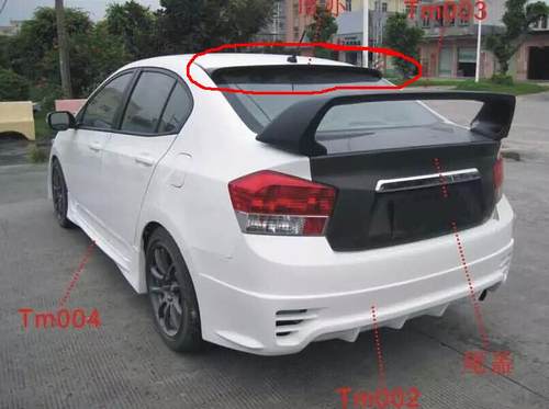 高品质锋范\City改装VIP款顶翼