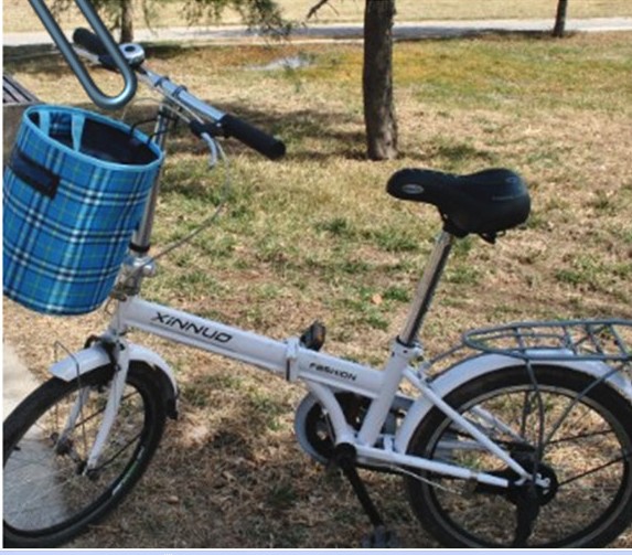 Panier pour vélo en toile - Ref 2257608 Image 1