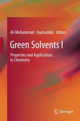 【预订】Green Solvents I