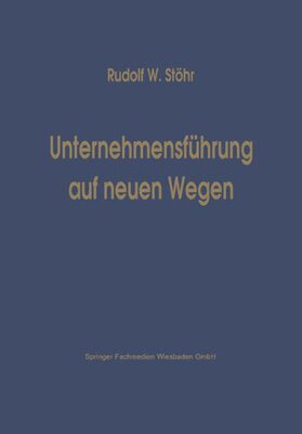 【预售】Unternehmensfuhrung Auf Neuen Wegen