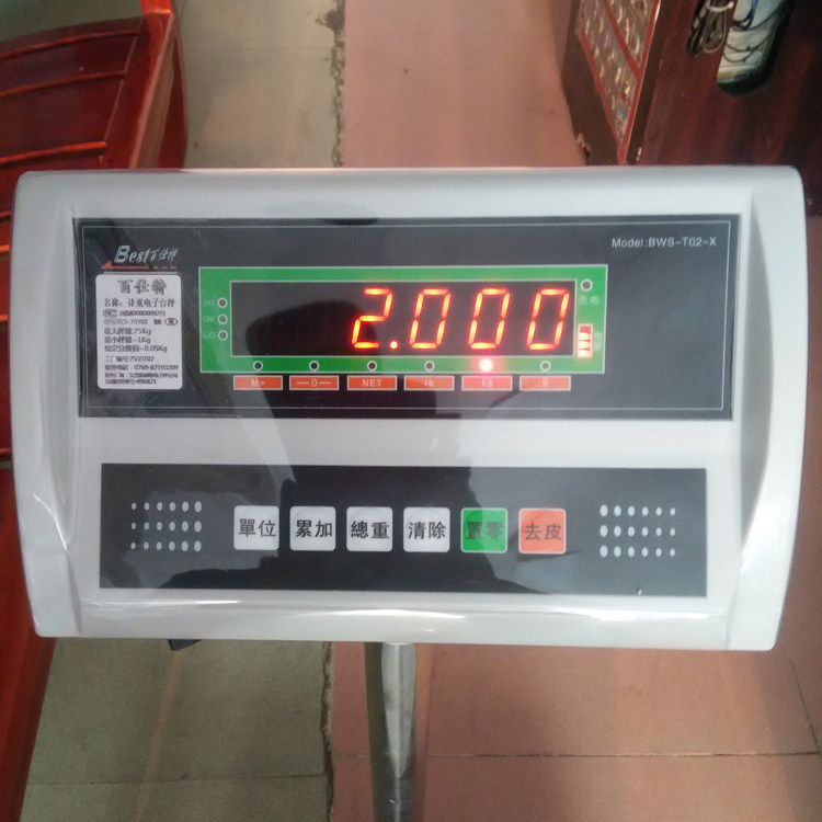 佰伦斯balance best品牌百仕特BWS-T02-X电子秤计重仪表头显示器